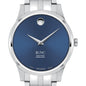 UNC Kenan-Flagler Men's Movado Collection Stainless Steel Watch with Blue Dial Shot #1