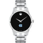 UNC Men's Movado Collection Stainless Steel Watch with Black Dial Shot #2