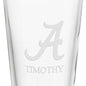 University of Alabama 16 oz Pint Glass Shot #3