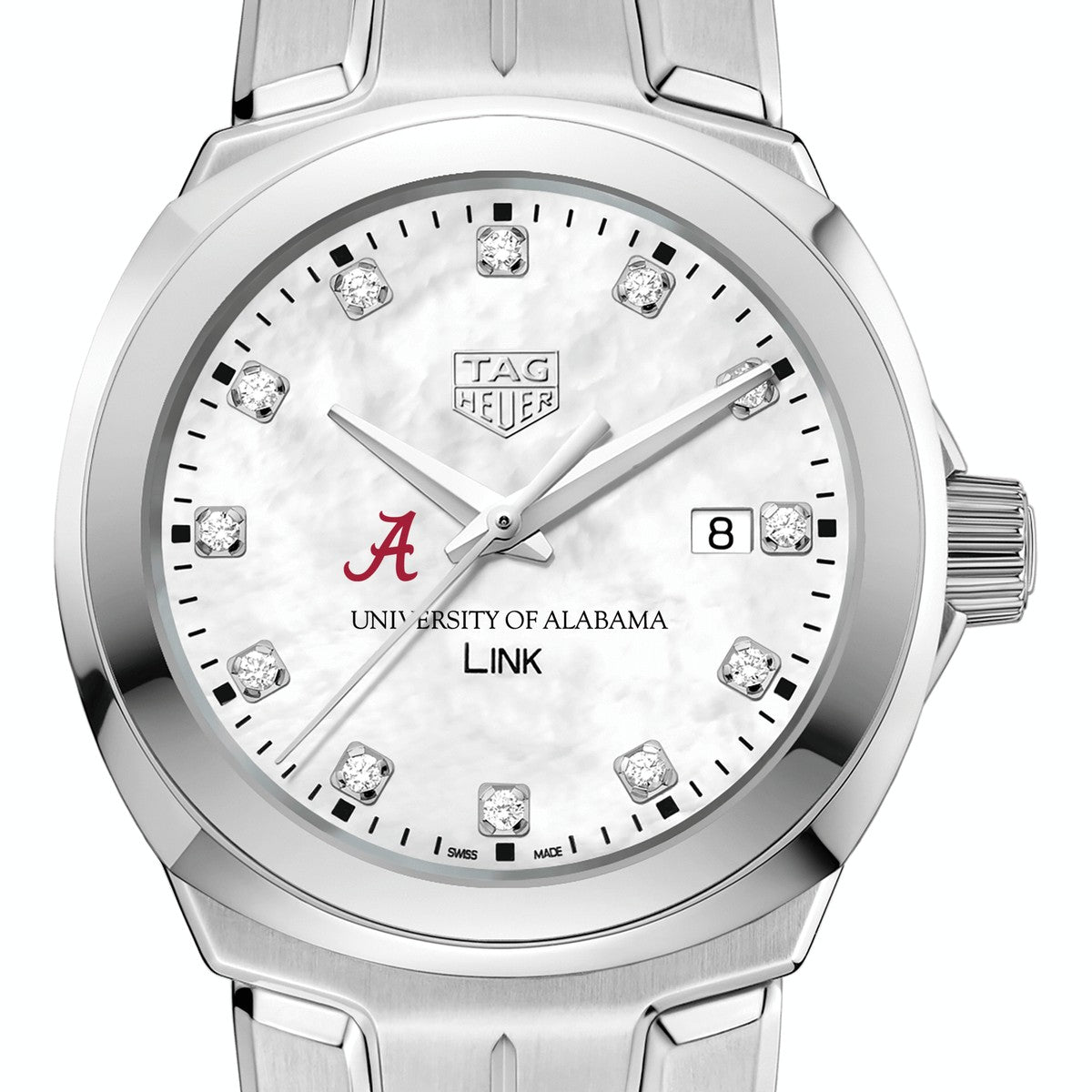 University of Alabama TAG Heuer Diamond Dial LINK for Women M