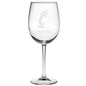 University of Cincinnati Red Wine Glasses - Made in the USA Shot #2