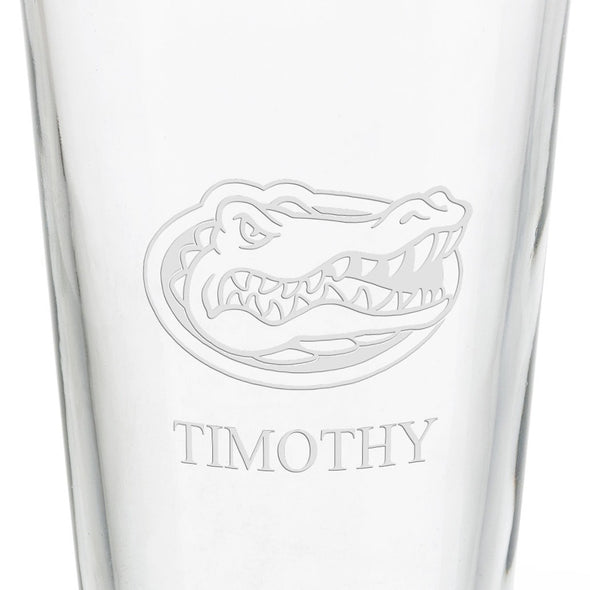 University of Florida 16 oz Pint Glass Shot #3