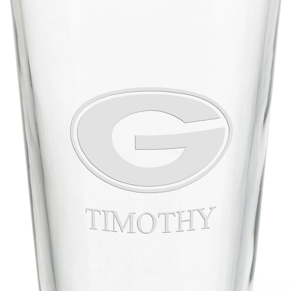 University of Georgia 16 oz Pint Glass Shot #3