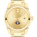 University of Georgia Men's Movado BOLD Gold with Date Window