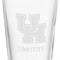 University of Houston 16 oz Pint Glass Shot #3