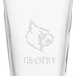 University of Louisville 16 oz Pint Glass Shot #3