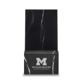 University of Michigan Medical School Marble Phone Holder Shot #1