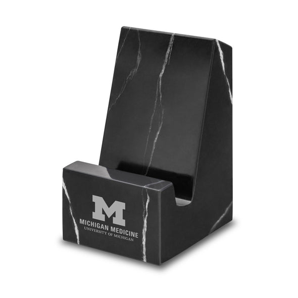 University of Michigan Medical School Marble Phone Holder Shot #3