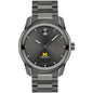 University of Michigan Medical School Men's Movado BOLD Gunmetal Grey with Date Window Shot #2