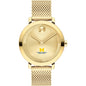 University of Michigan Medical School Women's Movado Bold Gold with Mesh Bracelet Shot #2