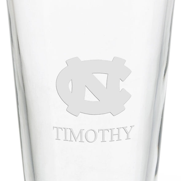 University of North Carolina 16 oz Pint Glass Shot #3