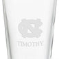 University of North Carolina 16 oz Pint Glass Shot #3