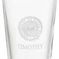 University of Notre Dame 16 oz Pint Glass Shot #3