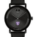 University of St. Thomas Men's Movado BOLD with Black Leather Strap