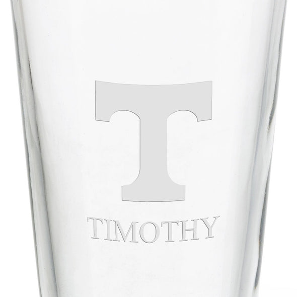 University of Tennessee 16 oz Pint Glass Shot #3