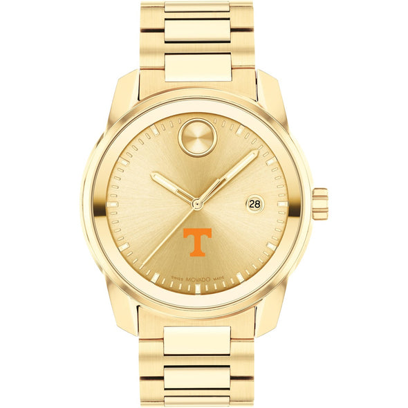 University of Tennessee Men&#39;s Movado BOLD Gold with Date Window Shot #2