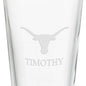 University of Texas 16 oz Pint Glass Shot #3