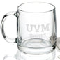 University of Vermont 13 oz Glass Coffee Mug Shot #2