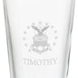 US Air Force Academy 16 oz Pint Glass Shot #3