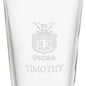 US Coast Guard Academy 16 oz Pint Glass Shot #3