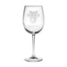 US Military Academy Red Wine Glasses - Made in the USA