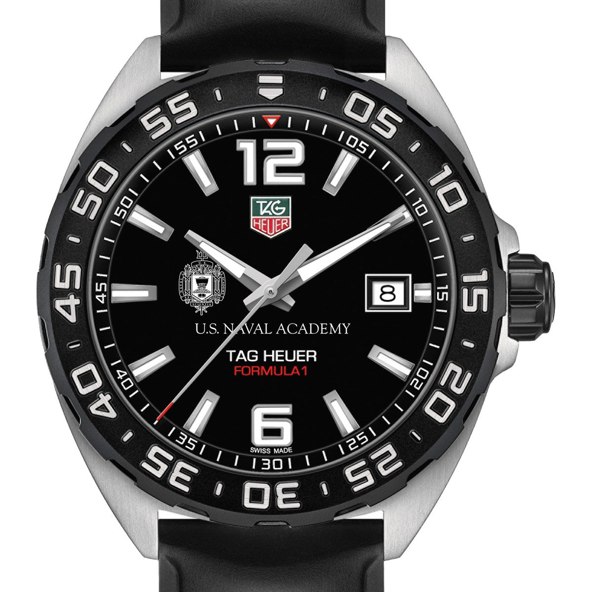 US Naval Academy Men s TAG Heuer Formula 1 with Black Dial M