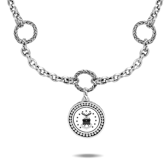 USAFA Amulet Necklace by John Hardy with Classic Chain and Three Connectors Shot #3