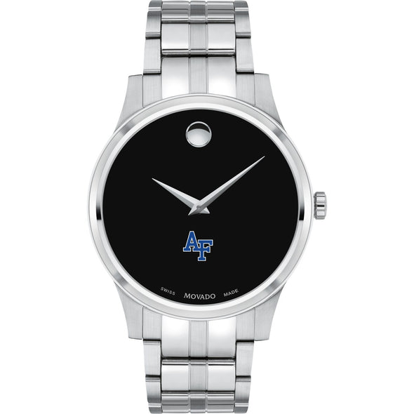 USAFA Men&#39;s Movado Collection Stainless Steel Watch with Black Dial Shot #2