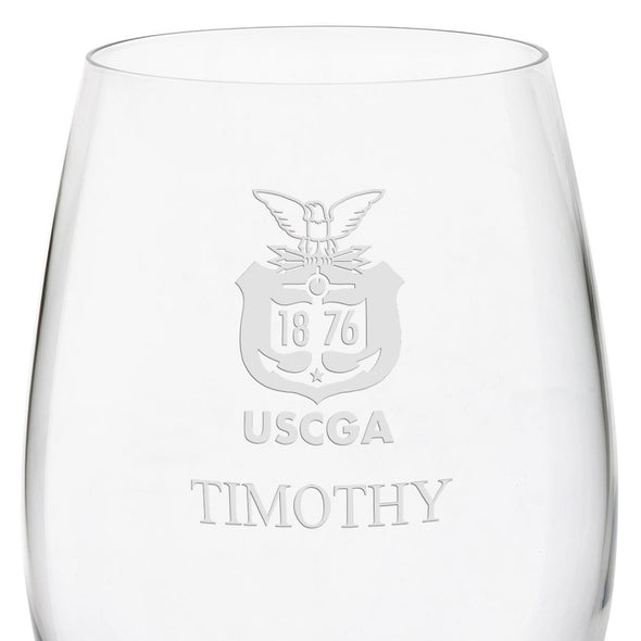 USCGA Red Wine Glasses Shot #3