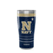 USNA 20 oz. Stainless Steel Tervis Tumblers with Slider Lids - Set of 2