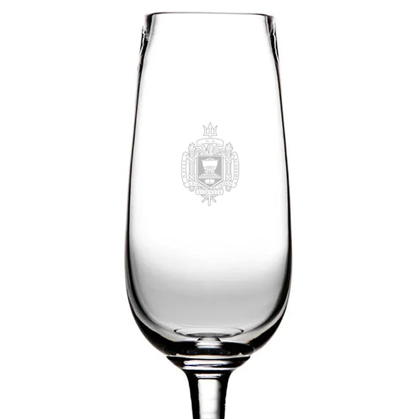 USNA Flute Glass by Simon Pearce Shot #2