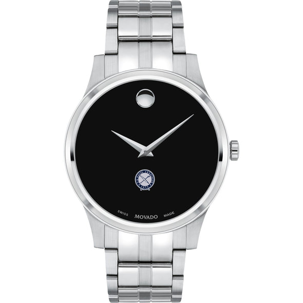 USNI Men&#39;s Movado Collection Stainless Steel Watch with Black Dial Shot #2