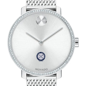 USNI Women&#39;s Movado Bold with Crystal Bezel &amp; Mesh Bracelet Shot #1