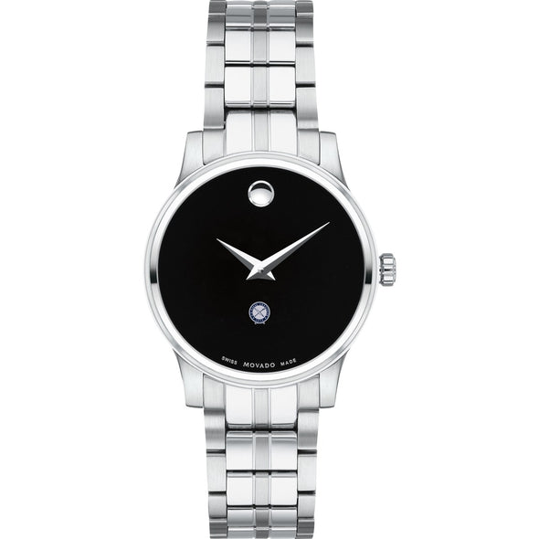 USNI Women&#39;s Movado Stainless Steel Watch with Black Dial Shot #2