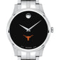 UT Austin Men's Movado Collection Stainless Steel Watch with Black Dial Shot #1