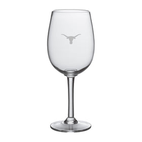 UT Austin Red Wine Glass by Simon Pearce Shot #1