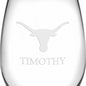 UT Austin Stemless Wine Glasses Made in the USA Shot #3