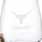 UT Austin Stemless Wine Glasses Shot #3