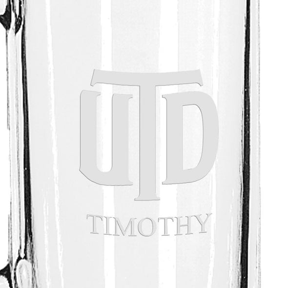 UT Dallas 25 oz Beer Mug Shot #3