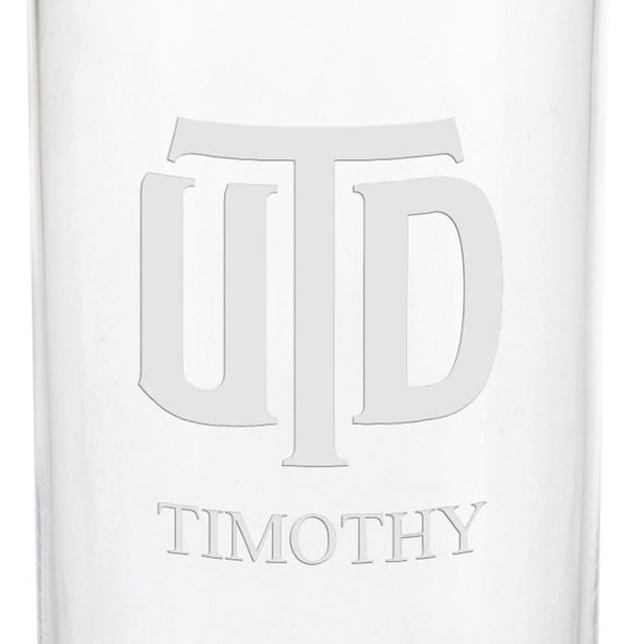 UT Dallas Iced Beverage Glass Shot #3