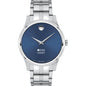 UVA Darden Men's Movado Collection Stainless Steel Watch with Blue Dial Shot #2