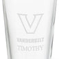 Vanderbilt University 16 oz Pint Glass Shot #3