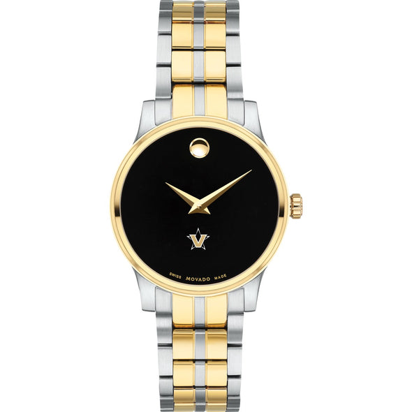 Vanderbilt Women&#39;s Movado Collection Two-Tone Watch with Black Dial Shot #2