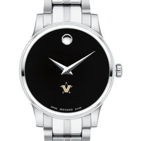 Vanderbilt Women&#39;s Movado Stainless Steel Watch with Black Dial Shot #1