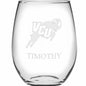 VCU Stemless Wine Glasses Made in the USA Shot #2