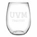 Vermont Stemless Wine Glasses Made in the USA