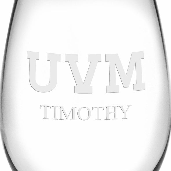 Vermont Stemless Wine Glasses Made in the USA Shot #3