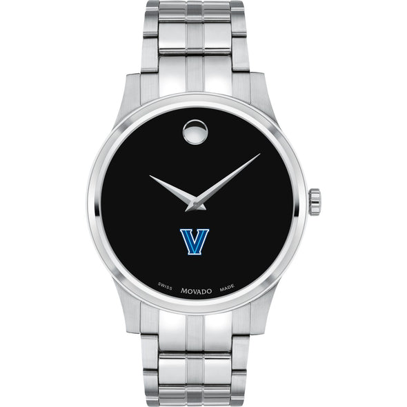 Villanova Men&#39;s Movado Collection Stainless Steel Watch with Black Dial Shot #2