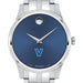 Villanova Men's Movado Collection Stainless Steel Watch with Blue Dial