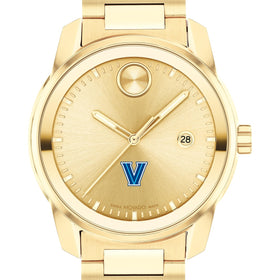 Villanova University Men&#39;s Movado BOLD Gold with Date Window Shot #1